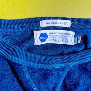 Industry of All Nations indigo sweater